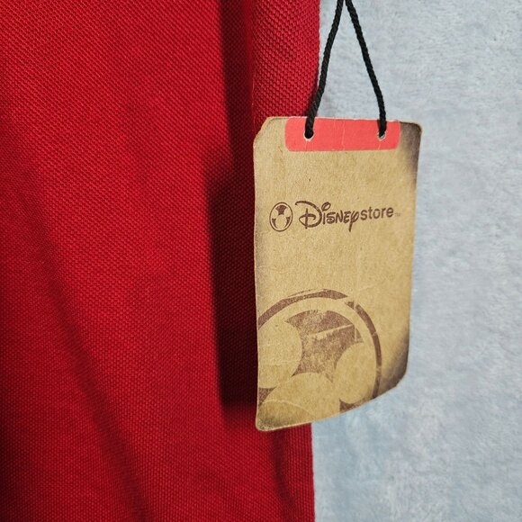 NWT Disney Mens XL Classic Fit Red Grumpys Miners Guild Polo Shirt Attitude Dad - Picture 6 of 12